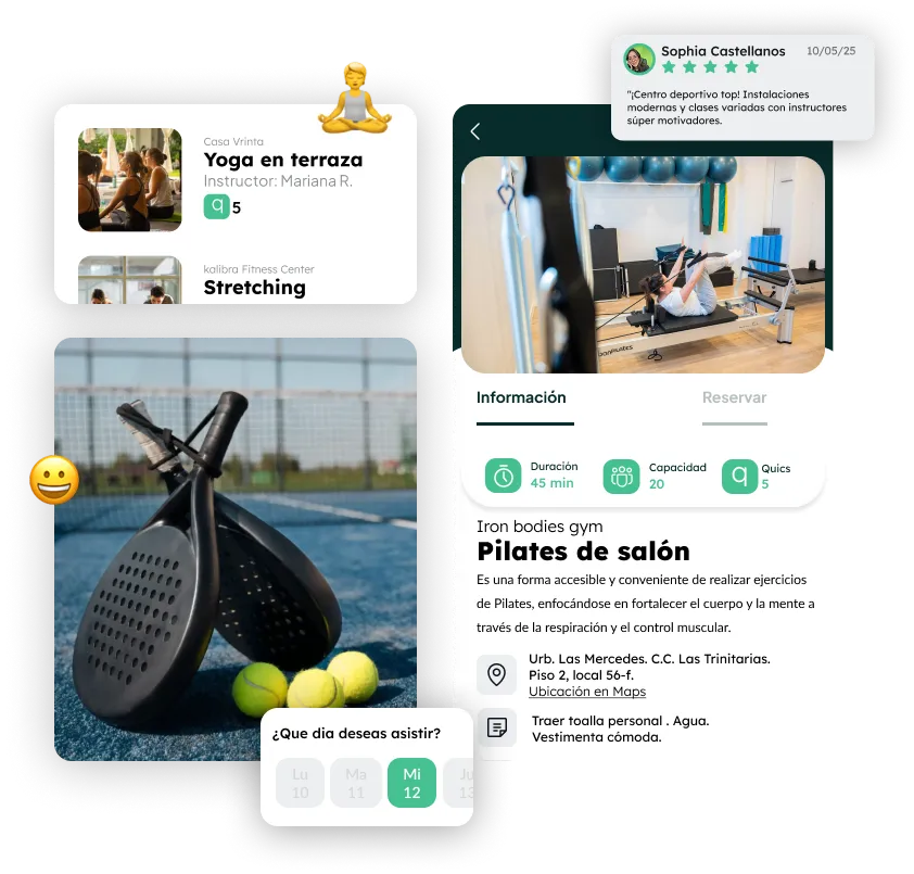 QUIC App en móvil